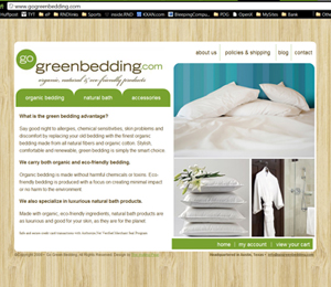 Go Green Bedding